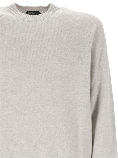 Maglione mélange girocollo TOM FORD | KCL024YMW040S24IG014